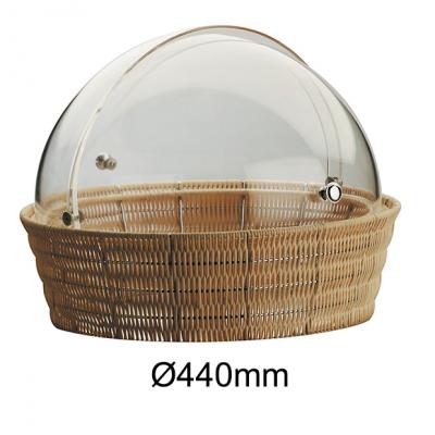 Rattan Round Pastry Basket-Ø440mm    