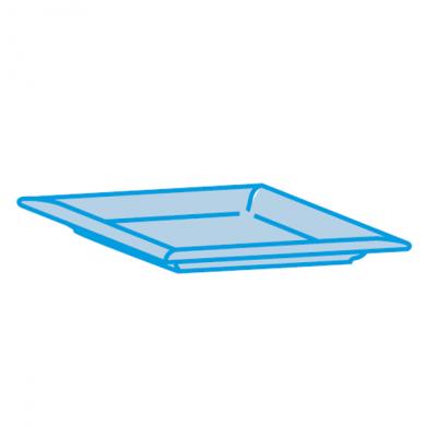 Glass Dish Square-350x350mm 