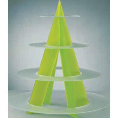 [clearance sale]Cake Serving Stand(Green&White) - 620mm 
