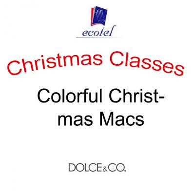 Colorful Christmas Macs (class 2)
