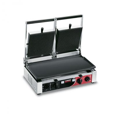 Grill PD LR-LR Double Panini Grill Flat/Ribbed