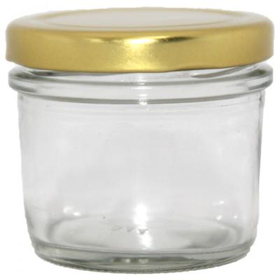 Jar with Gold Twist Cap-100ml 