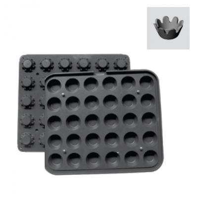 Smooth 30 Flower Moulds-40x20mm