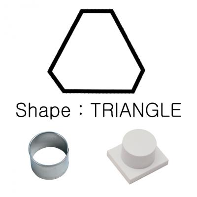 Demoulder & Cutter Set for Uni Portion Tray Triangle 