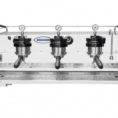 3 Group Strada MP is the most advanced machine featuring traditional La Marzocco technology.